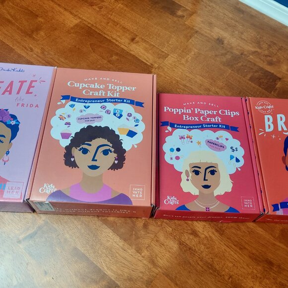 Kids Crafts ~ Set of 4 Educational, Creative and Fun Craft Sets ~ All NIB - Picture 3 of 7